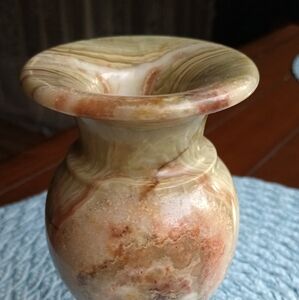 COPY - Beautifully banded marble solid Vase